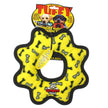 Tuffy Ultimate Gear Ring - Yellow Bone, Squeaky Dog Toy