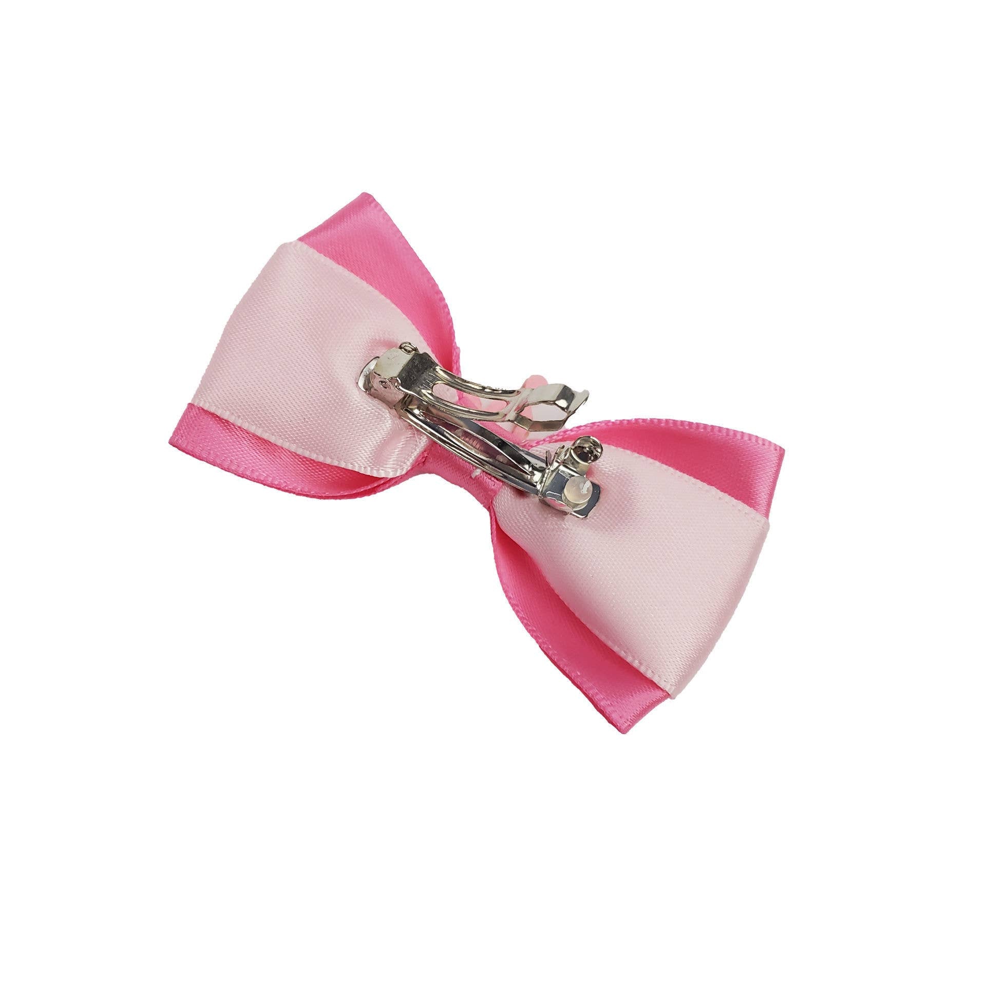Pink & White with Tiara Dog Hair Bows