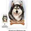 Alaskan Malamute Flour Sack Kitchen Towel