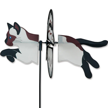 Siamese Cat Garden Yard Spinner