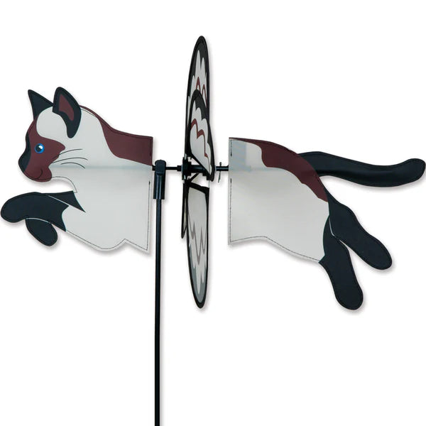 Siamese Cat Garden Yard Spinner