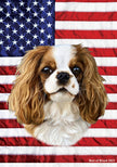 Cavalier King Charles Blen  All-American III Garden Flag