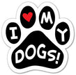 Show off your love for your favorite furry friend with our I Love My Dogs Paw Magnet! Perfect for your car trunk or any magnetic surface, this adorable paw-shaped magnet features a vibrant image of your favorite dog or cat breed saying. Made from durable, weather-resistant materials, it’s designed to withstand the elements while adding a touch of personality to your vehicle or home.