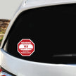 K9 Security (Red) Car Window Decal