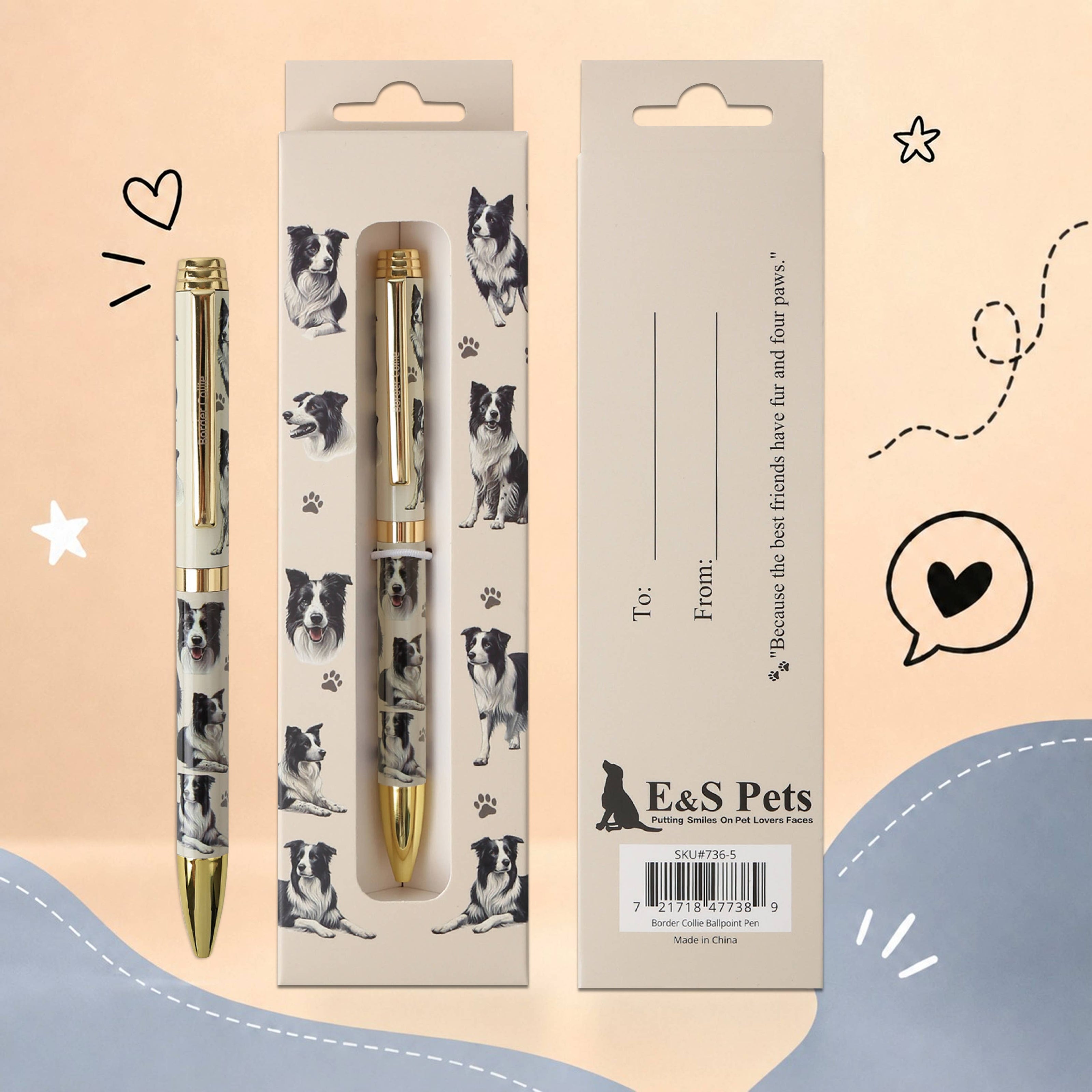 Border Collie Pet Lover Ballpoint Pen