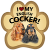 Show off your love for your favorite furry friend with our English Cocker Spaniel Paw Magnet! Perfect for your car trunk or any magnetic surface, this adorable paw-shaped magnet features a vibrant image of your favorite dog or cat breed. Made from durable, weather-resistant materials, it’s designed to withstand the elements while adding a touch of personality to your vehicle or home.