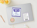 Cat Mom Sticker - Stay at Home Cat Mom