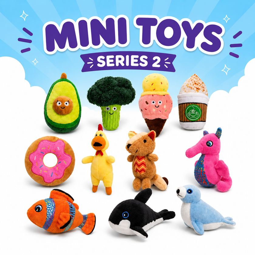 Mini Plush Dog Toy Collection - Series 2