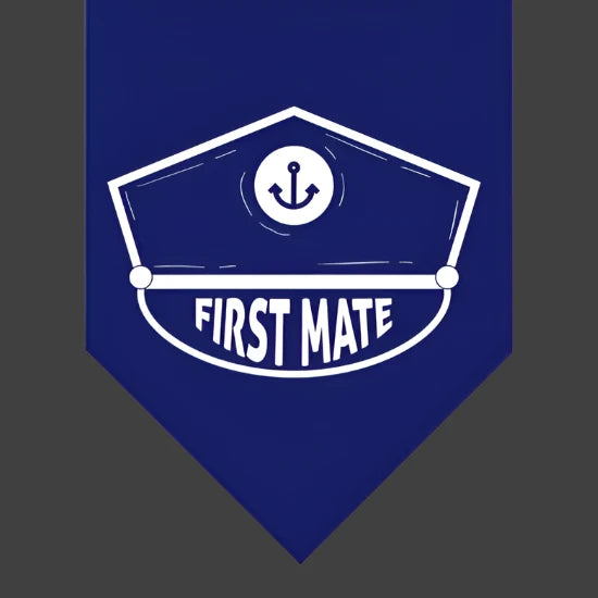 First Mate Dog Bandana