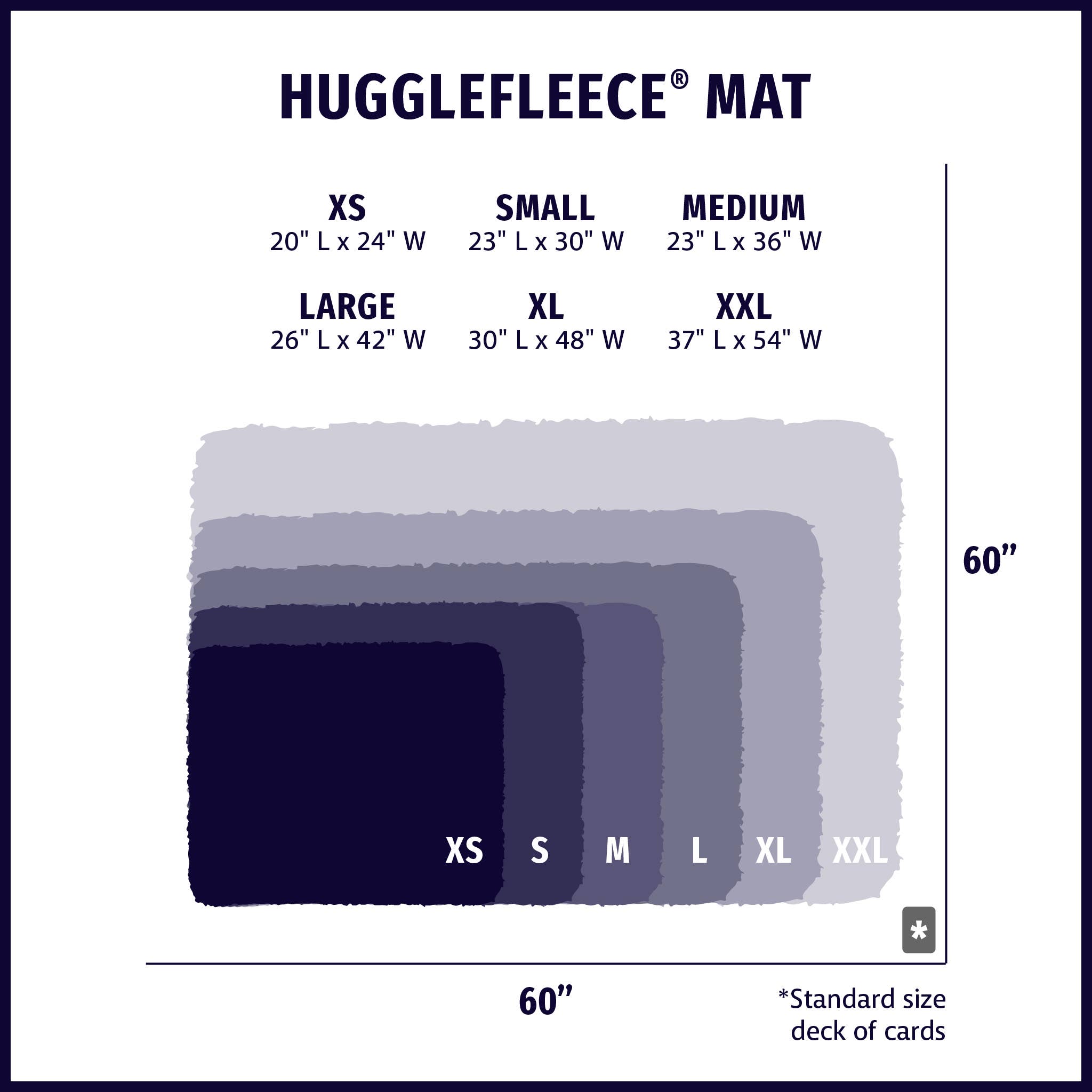 HuggleFleece® Mat/Bed perfect for both Cats & Dogs