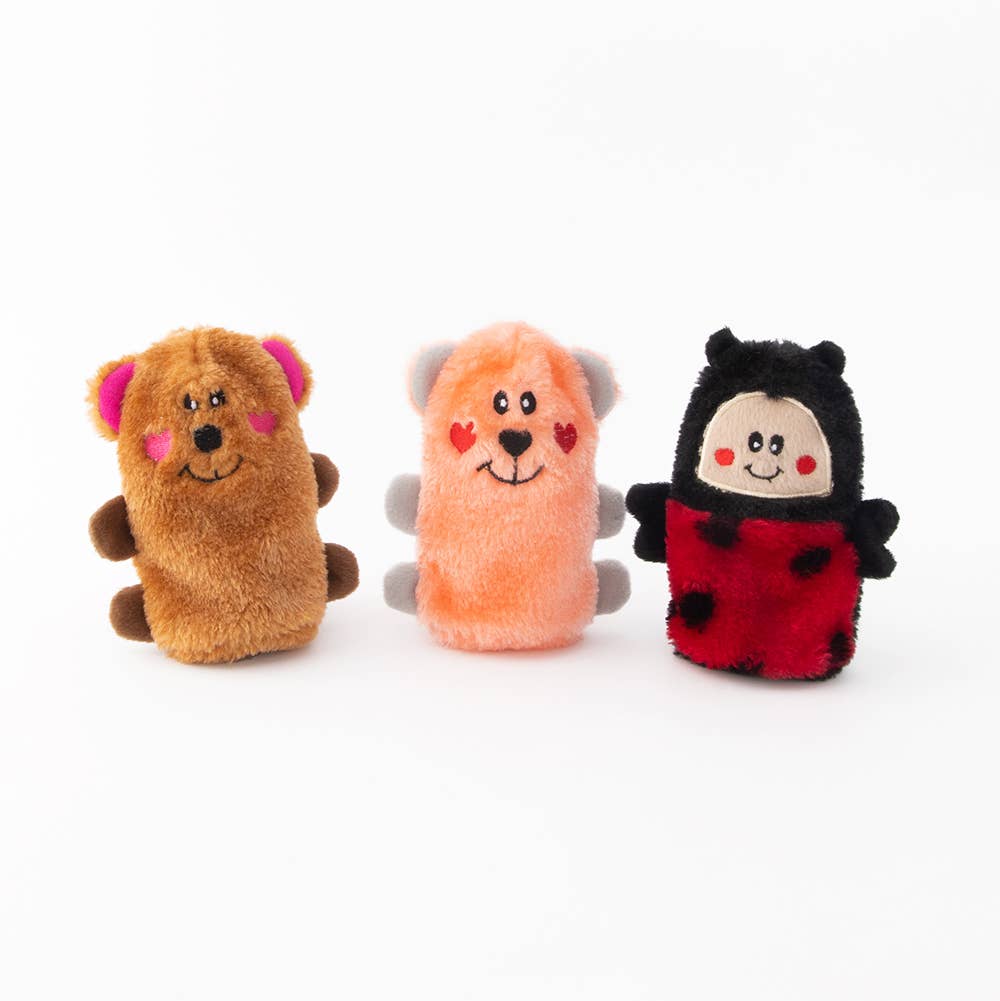 Valentine's Squeakie Buddies  (3-pack) - Dog Toy