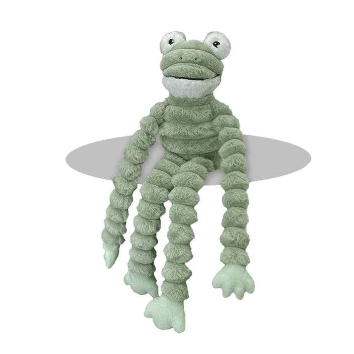 Dog Toy Frog Green 36
