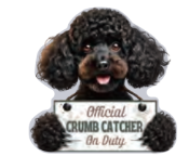 Poodle Black Chip Clip