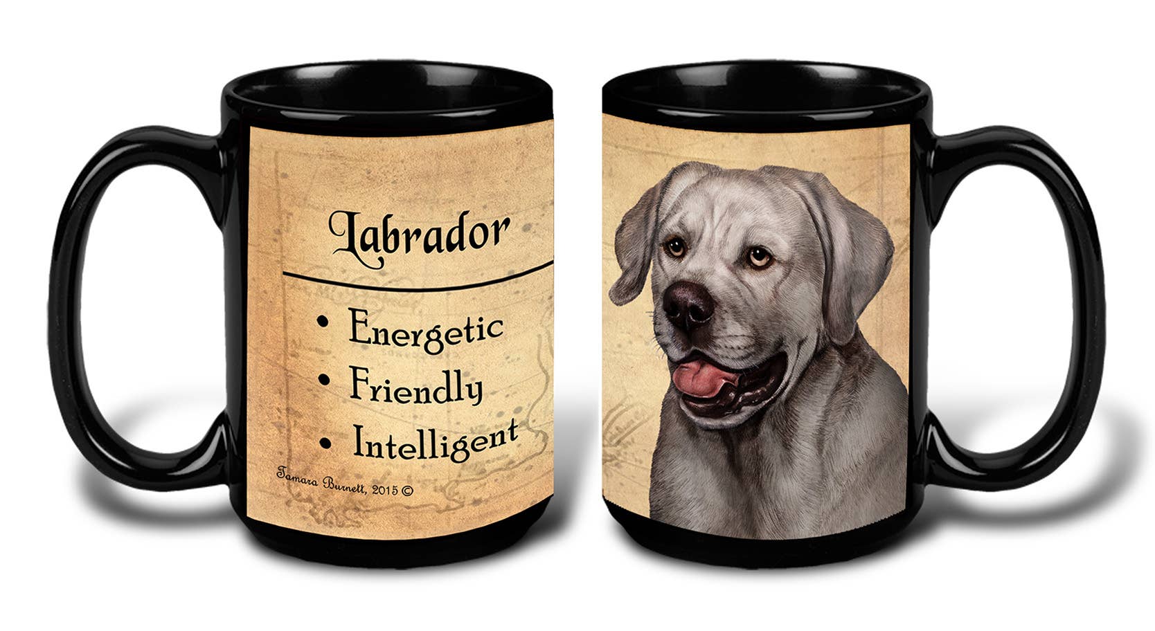 Silver Labrador (English) Mug Coffee Cup
