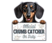 Dachshund Black and Tan Chip Clip