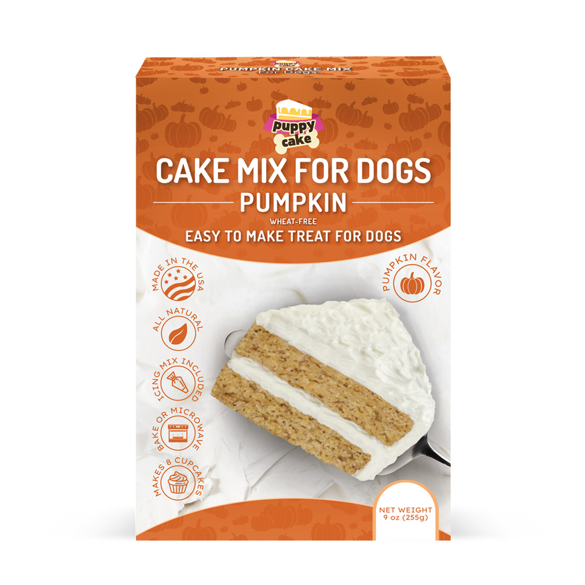 Puppy Cake Mixes with Icing