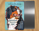 Bernese Mountain Dog -UD Metal Sign