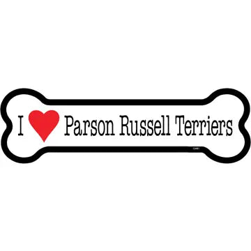 Parson Russell Terrier - Bone Shaped Magnet