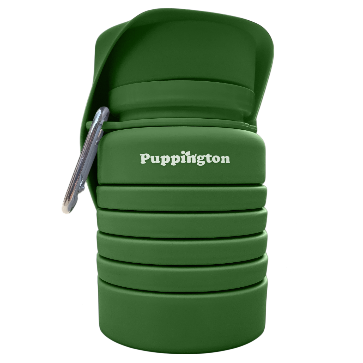 Puppington Collapsible Silicone Dog Water Bottle