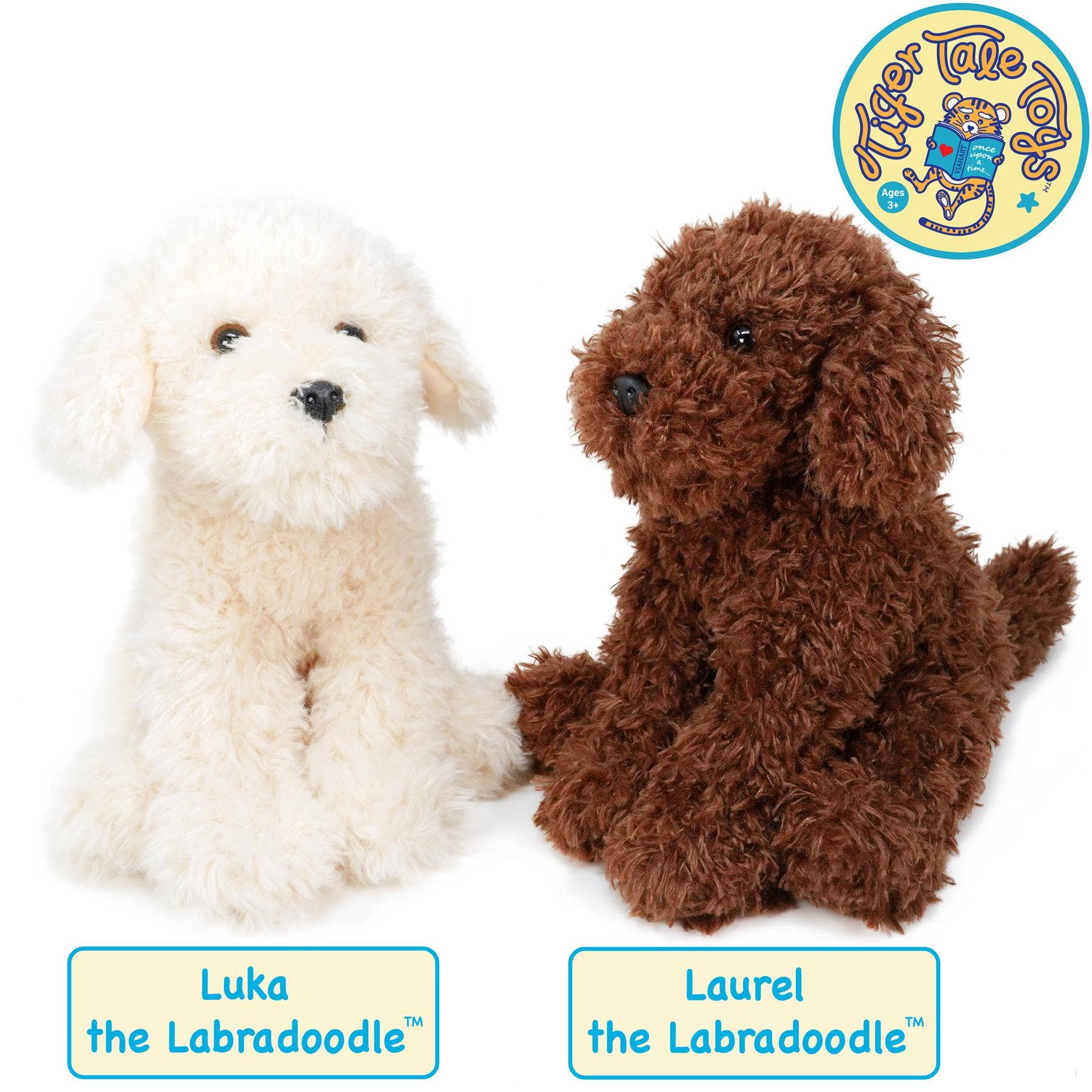 Plush Labradoodle Chocolate Laurel The Labradoodle Stuffed Animal Plush