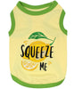 Squeeze Me Lemon Dog or Cat Pet T-shirt