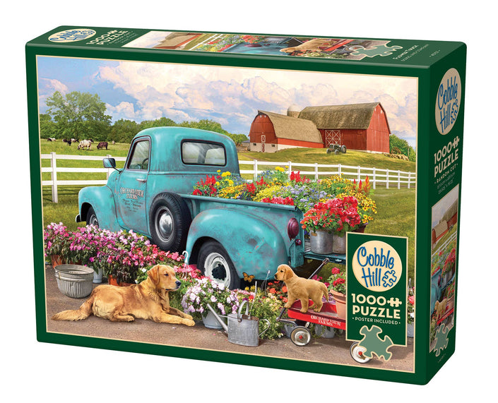 Flower Truck 1000pc puzzle