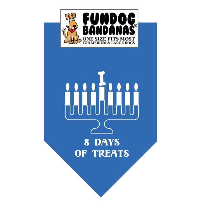 Chanukah Dog Bandanas 8 Days of Treats