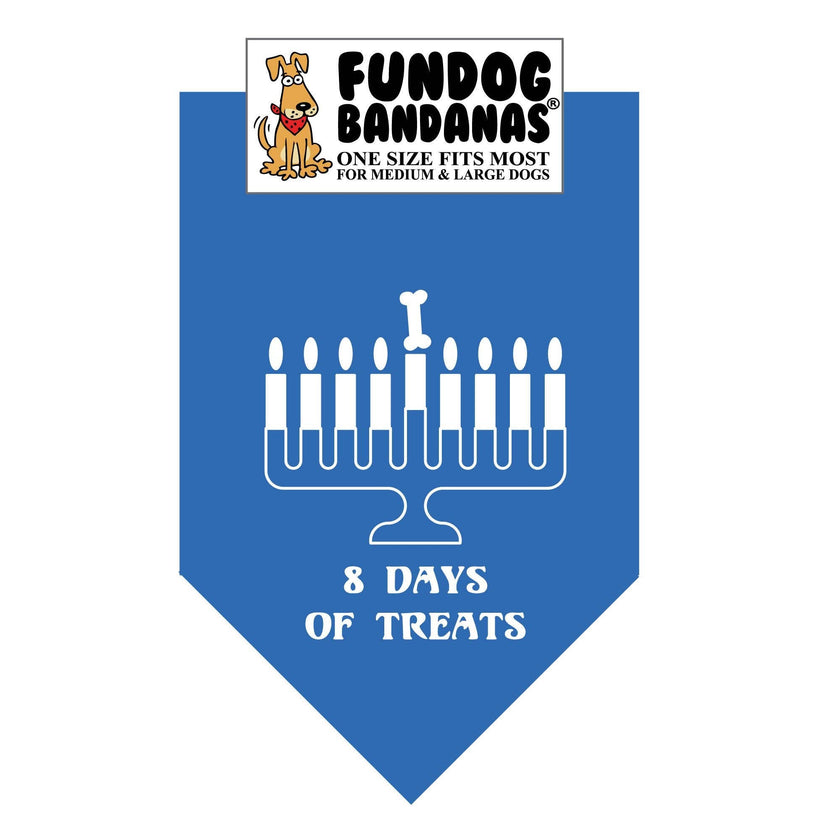 Chanukah Dog Bandanas 8 Days of Treats