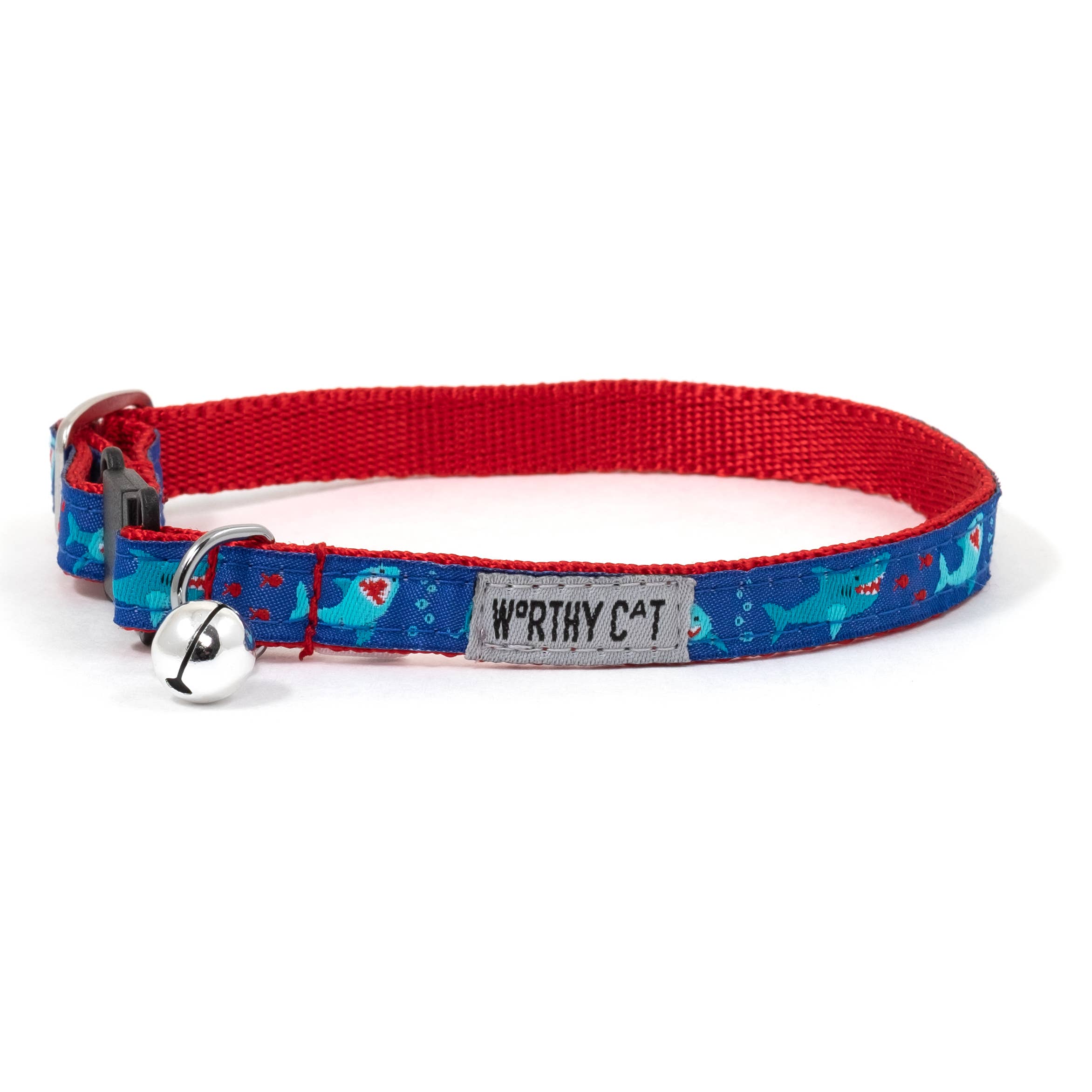 Cat Collar Shark Chomp Breakaway Collar