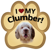 Show off your love for your favorite furry friend with our Clumber Spaniel Paw Magnet! Perfect for your car trunk or any magnetic surface, this adorable paw-shaped magnet features a vibrant image of your favorite dog or cat breed. Made from durable, weather-resistant materials, it’s designed to withstand the elements while adding a touch of personality to your vehicle or home