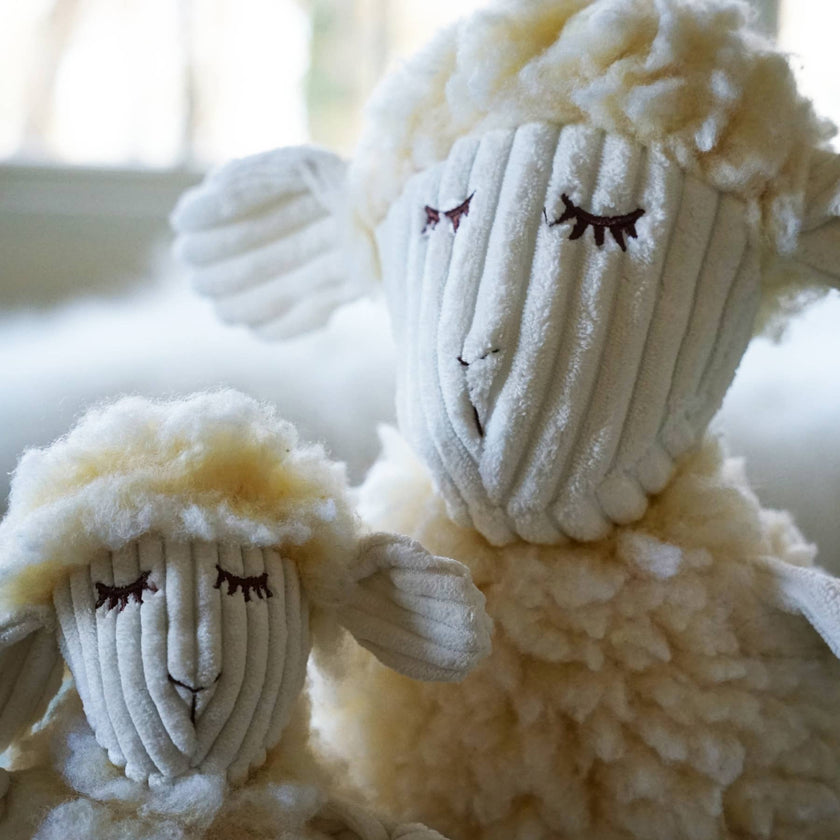 Louise Lamb HuggleFleece® FlufferKnottie™ Plush Dog Toy