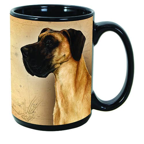 Great Dane Fawn Uncropped Mug Coffee Cup