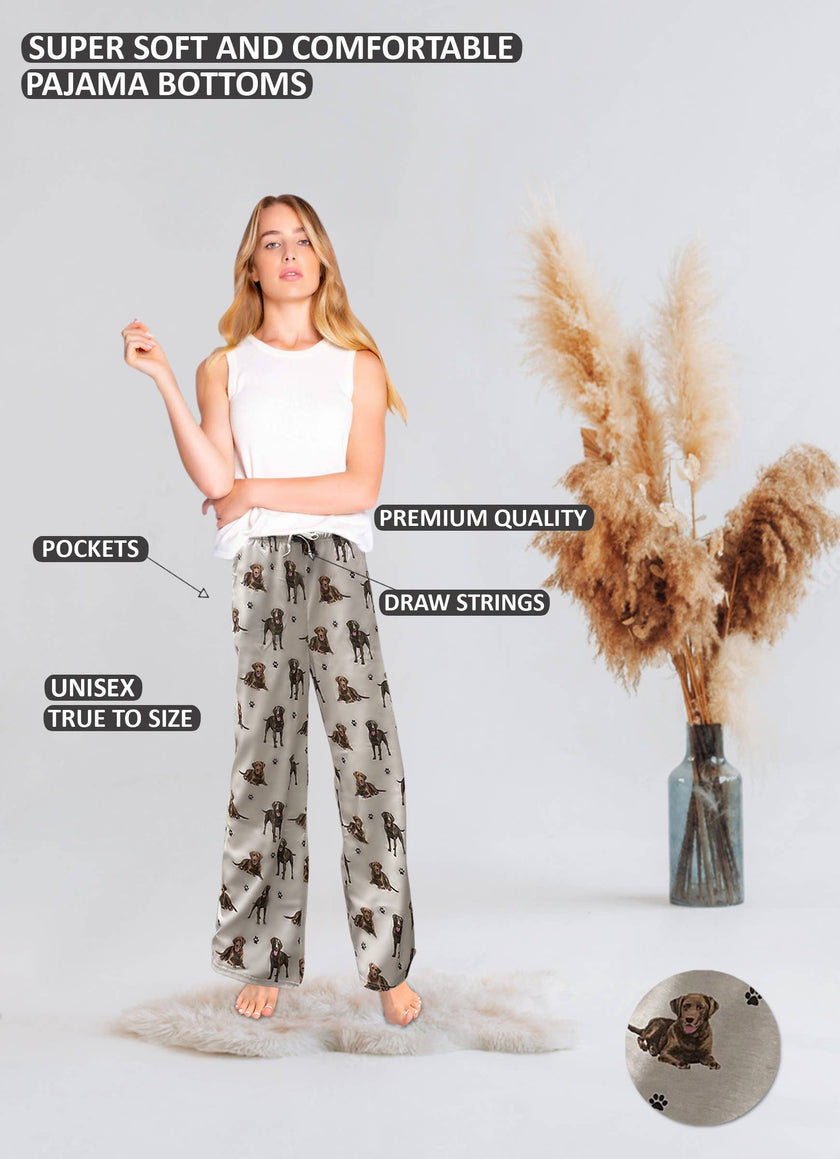 Labrador Chocolate Pajama Bottoms