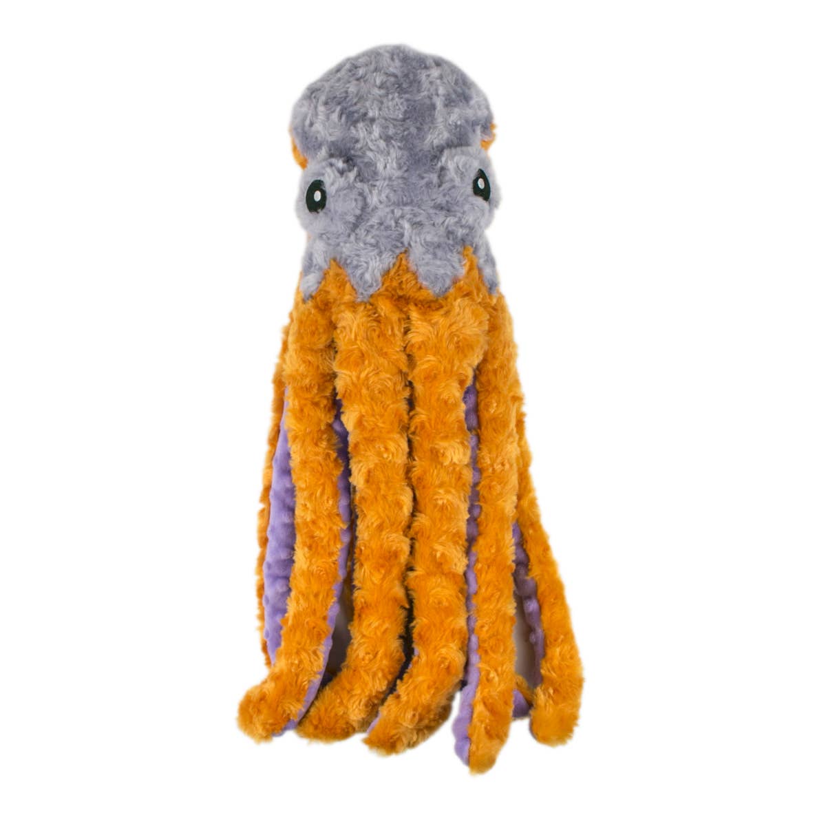 Plush Octopus with Squeaker Dog Toy - 14