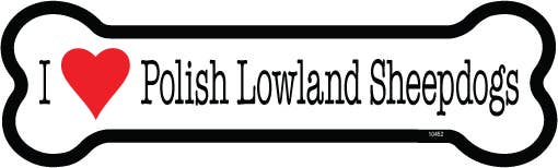 I (heart) Polish Lowland Sheepdogs 2