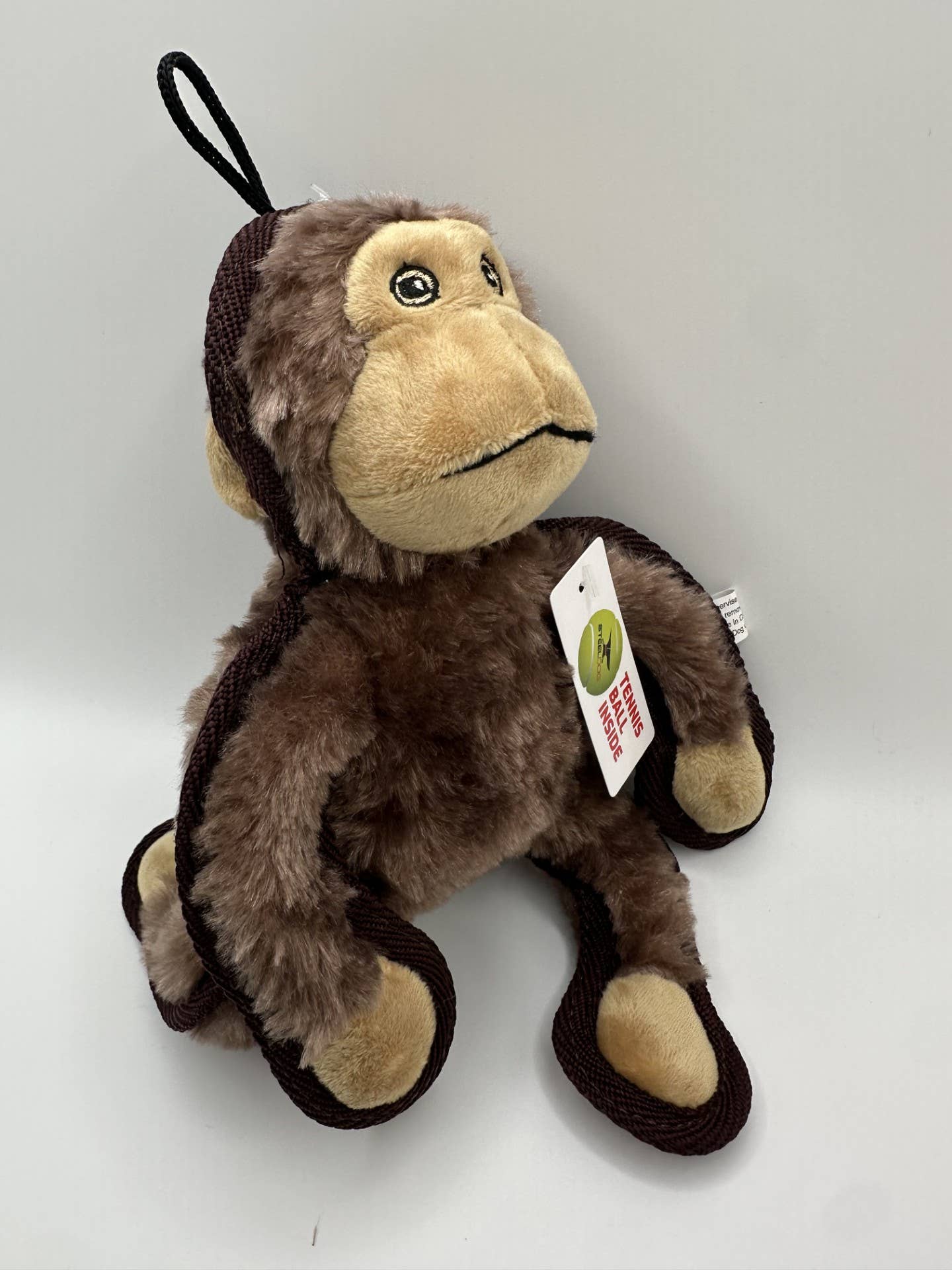 Ruffian Safari Monkey Dog Toy