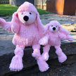 Diva Pink Poodle Knottie® Plush Dog Toy