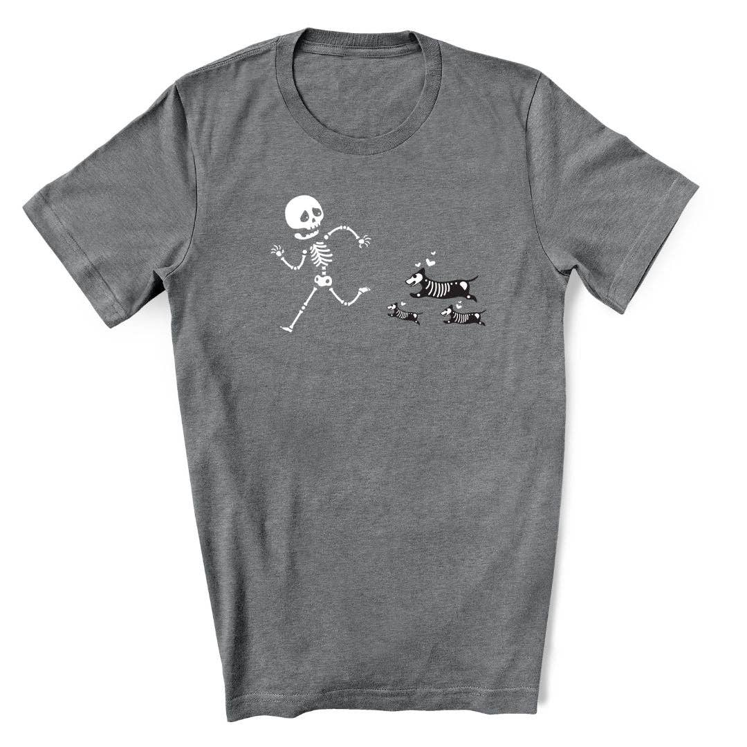 Skeletons | Funny Dog Halloween Shirt
