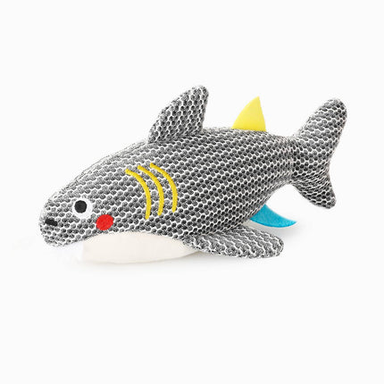 Dog Toy Shark Ocean Pals Dog Plush Mesh Toy
