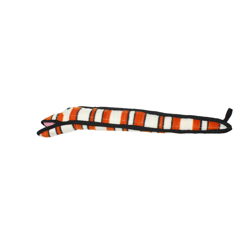 Tuffy Ocean Eel, Durable, Tough, Squeaky Dog Toy