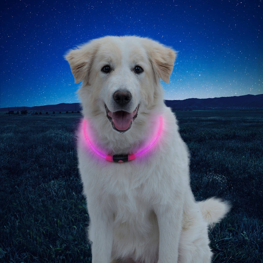 Nite Ize NiteHowl LED Safety Necklace - Tie Dye Pink