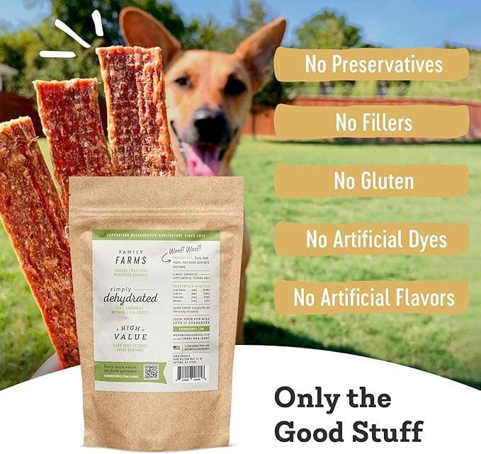 Duck Strips - All-Natural Dog Treats- 4.5 oz