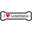 Lowchen - Bone Shaped Magnet