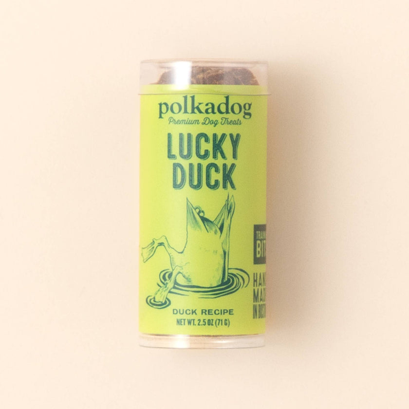 Polkadog Lucky Duck Training Bits Crunchy Dog and Cat Treats