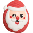 Grumpus & Santa Ruff-Tex Christmas Latex Balls 2pk Dog Toy Set