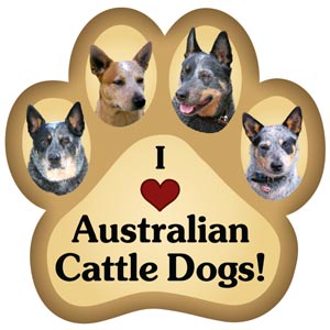 Show off your love for your favorite furry friend with our Australian Cattle Dog Paw Magnet! Perfect for your car trunk or any magnetic surface, this adorable paw-shaped magnet features a vibrant image of your favorite dog or cat breed. Made from durable, weather-resistant materials, it’s designed to withstand the elements while adding a touch of personality to your vehicle or home.