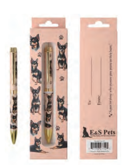Chihuahua Black Ball Point Pen