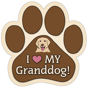 Show off your love for your favorite furry friend with our I Love My Granddog Paw Magnet! Perfect for your car trunk or any magnetic surface, this adorable paw-shaped magnet features a vibrant image of your favorite dog or cat breed saying. Made from durable, weather-resistant materials, it’s designed to withstand the elements while adding a touch of personality to your vehicle or home.