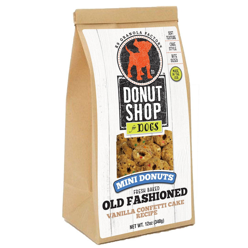 Mini Donuts, Vanilla Confetti Cake Recipe Dog Treats