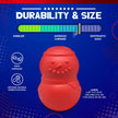 Snowman Dog Toy Durable Christmas Chew Toy